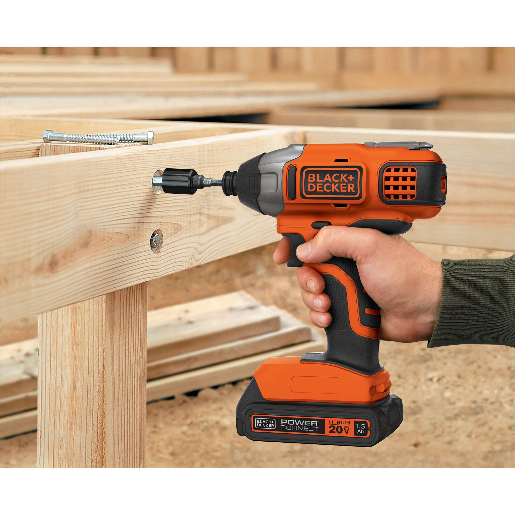 20-Volt MAX* Lithium-Ion Cordless Impact Driver, BDCI20C