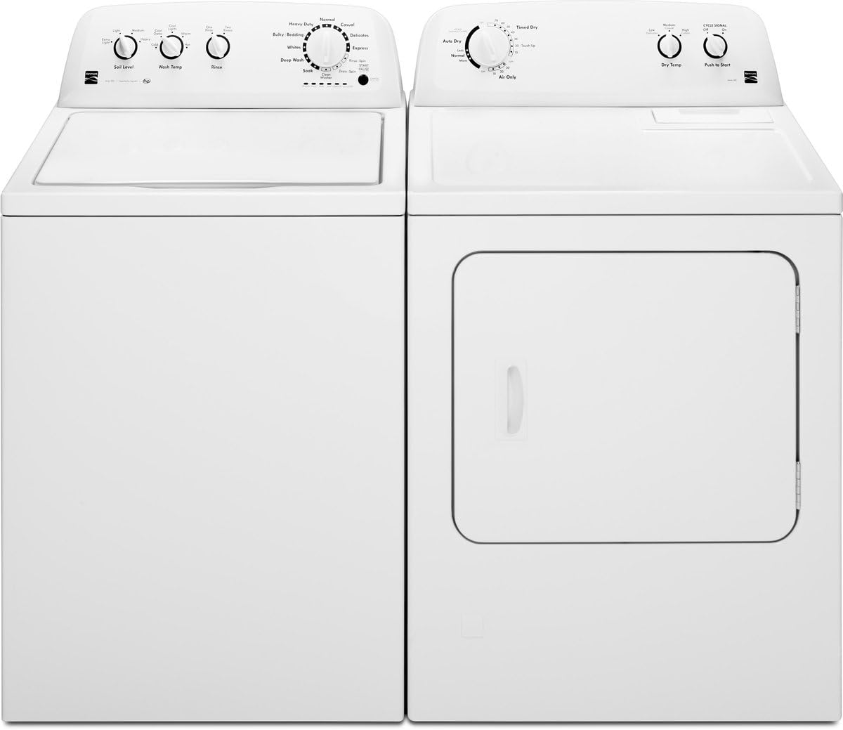 2025 29′′ Front Load Electric Dryer with Wrinkle Guard and 7.0 Cubic Ft. Total Capacity, White