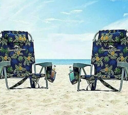 2025 2 PACK || Tommy Bahama Backpack Beach Folding Deck Chair