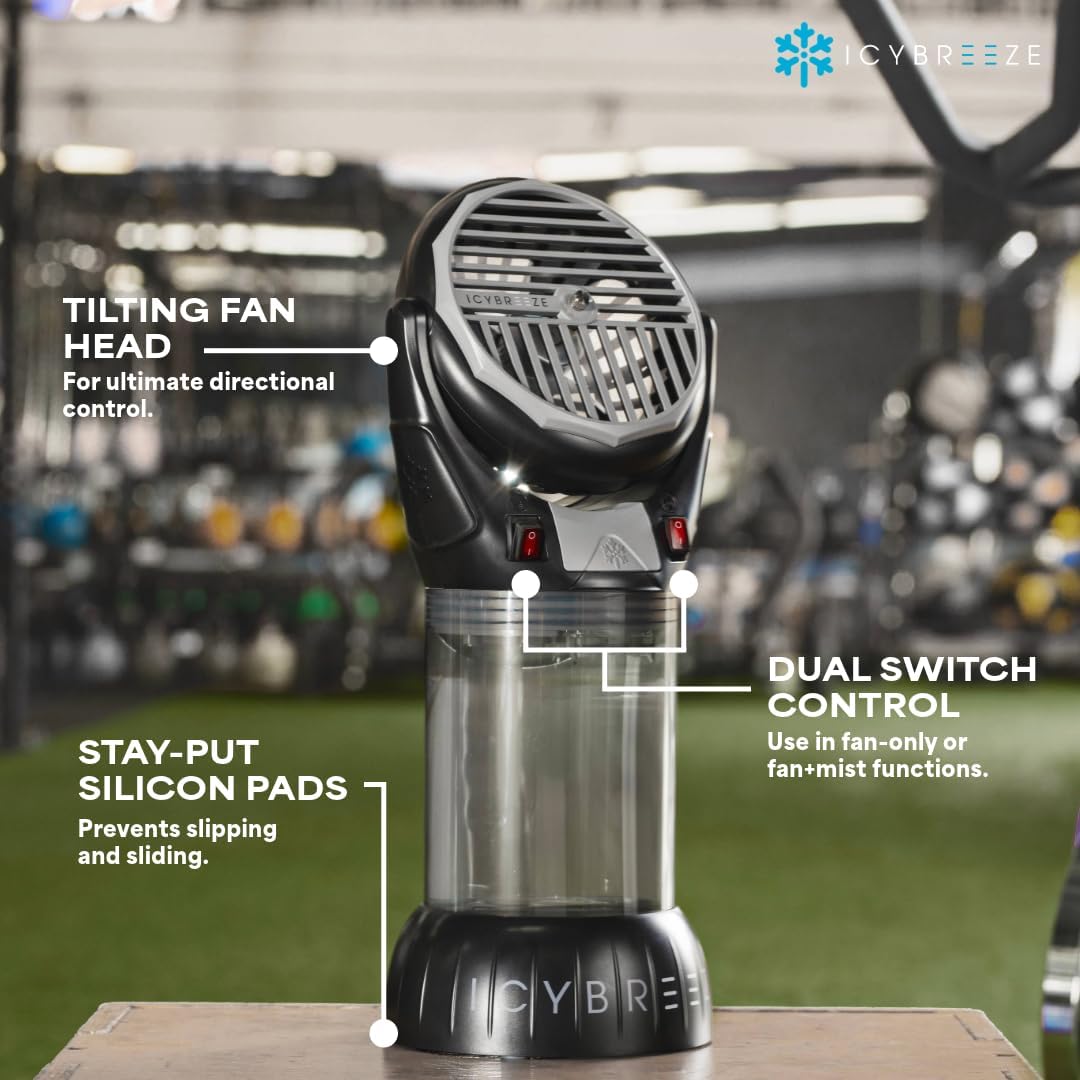 Buddy Portable High-Velocity Misting Fan With 10,000 mAH Battery