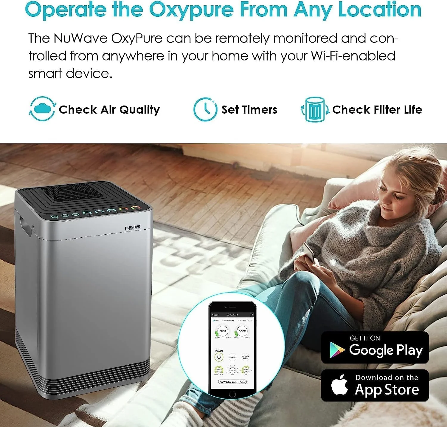 Whole House Air Purifiers Oxypure Smart Air Purifier