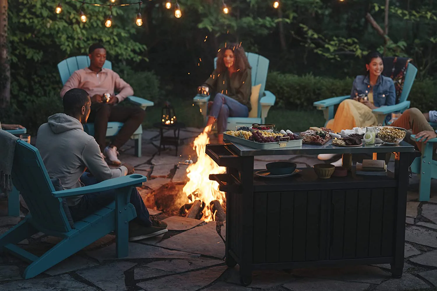 2025 2025 Keter Unity XL Portable Outdoor Table and Storage