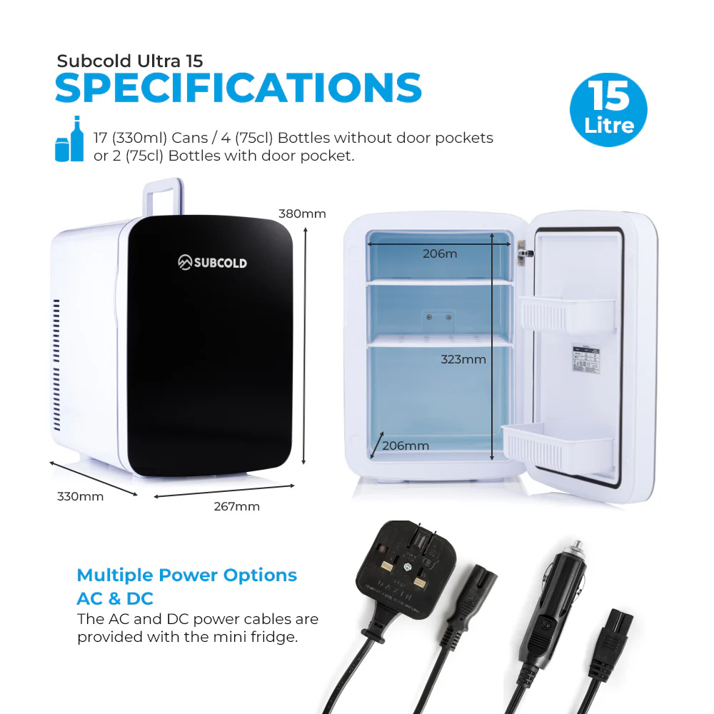 2025 Subcold Ultra 15L Mini Fridge
