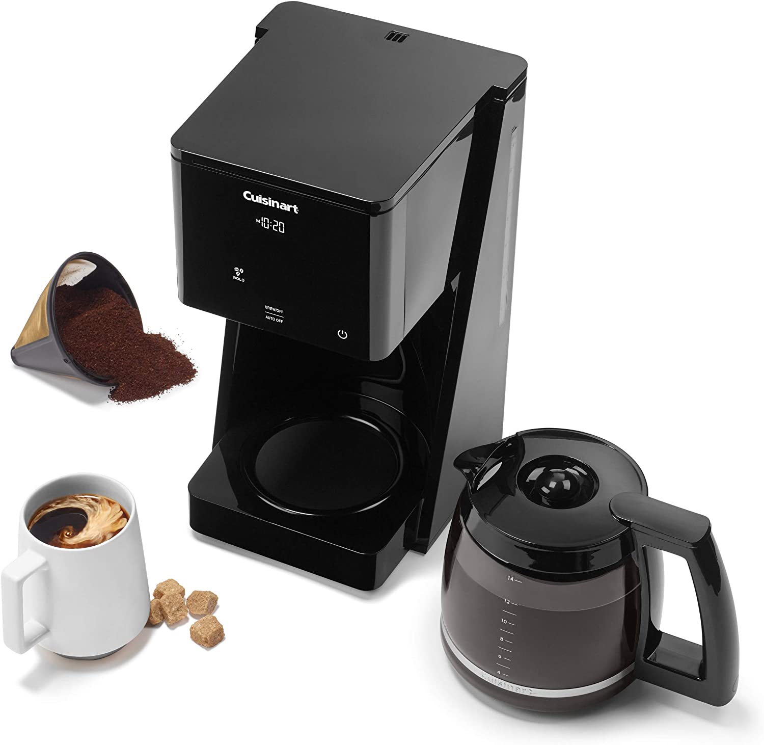 14-Cup Black Residential Drip Coffee Maker
