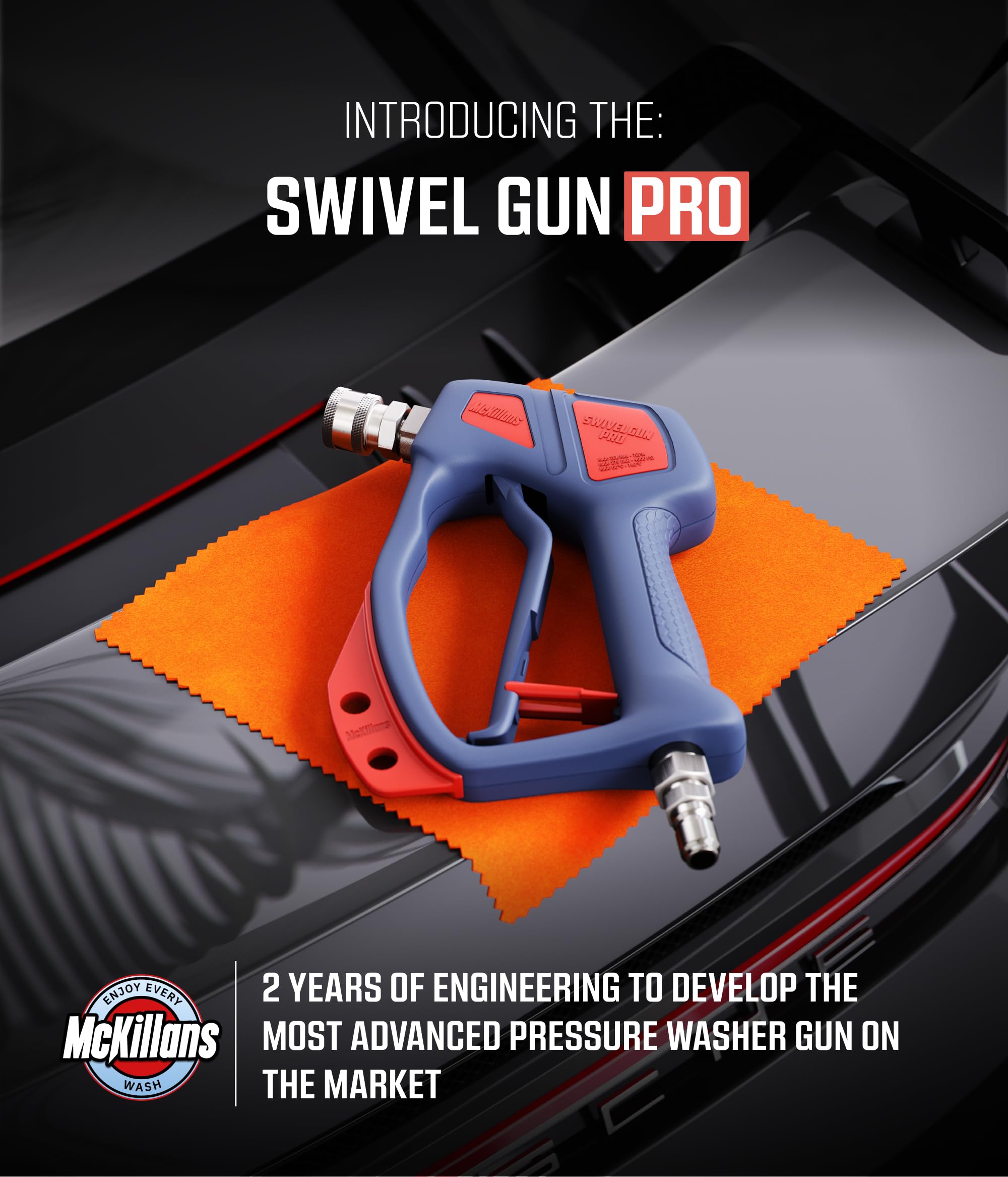 McKillans Swivel Gun Pro - Swivel High Pressure Water Handle