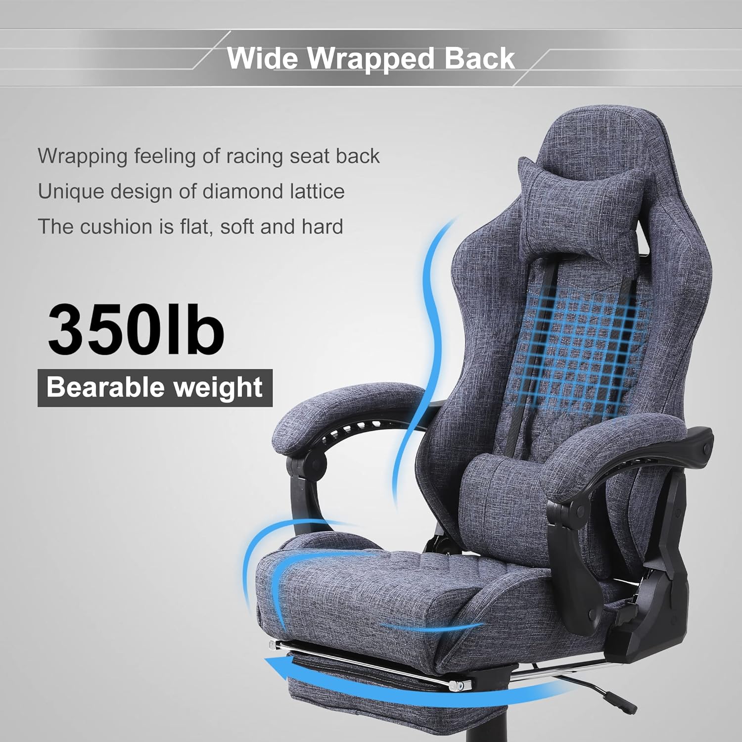 2025 Classic PU Leather Large and Tall Ergonomic Computer Chair