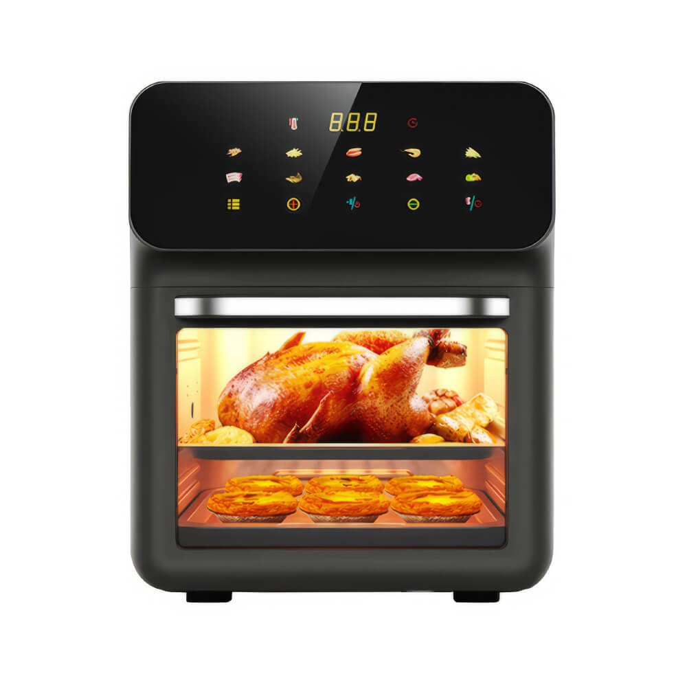 15L Air Fryer Oven – 1850W Convection Toaster Oven with 10 Cooking Modes & LED Touch Panel
