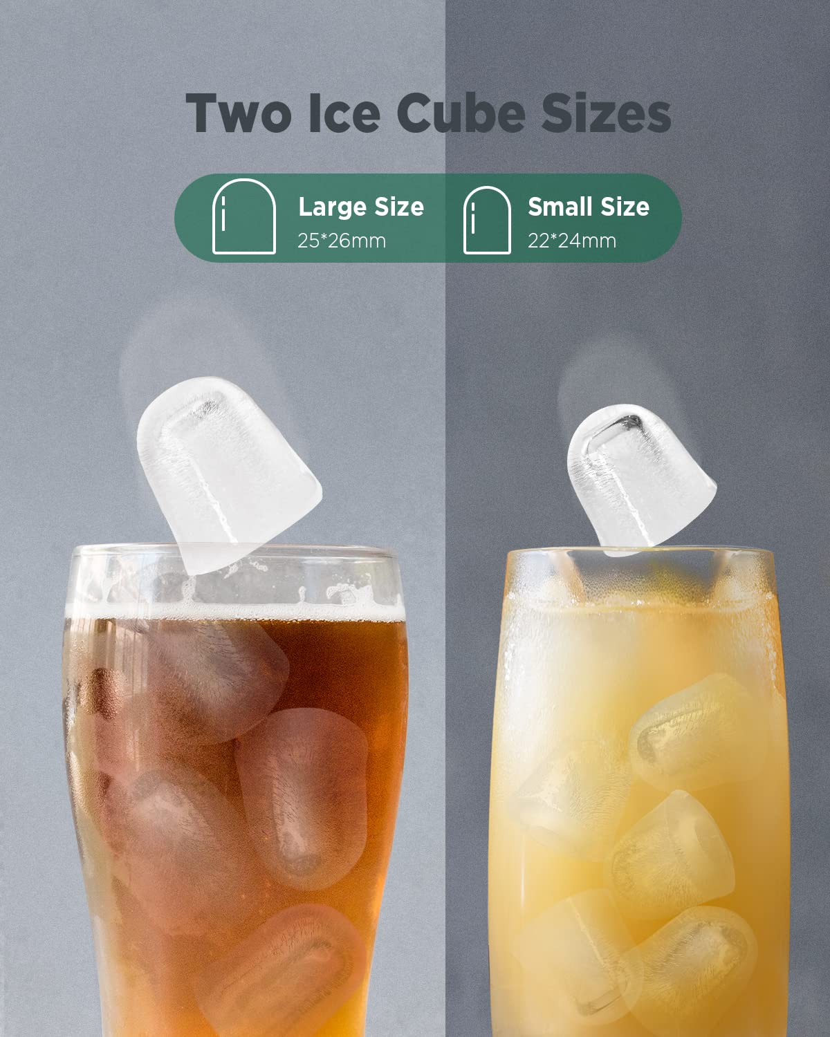 Ice Maker Countertop Silonn Chewable Pellet Ice Machine