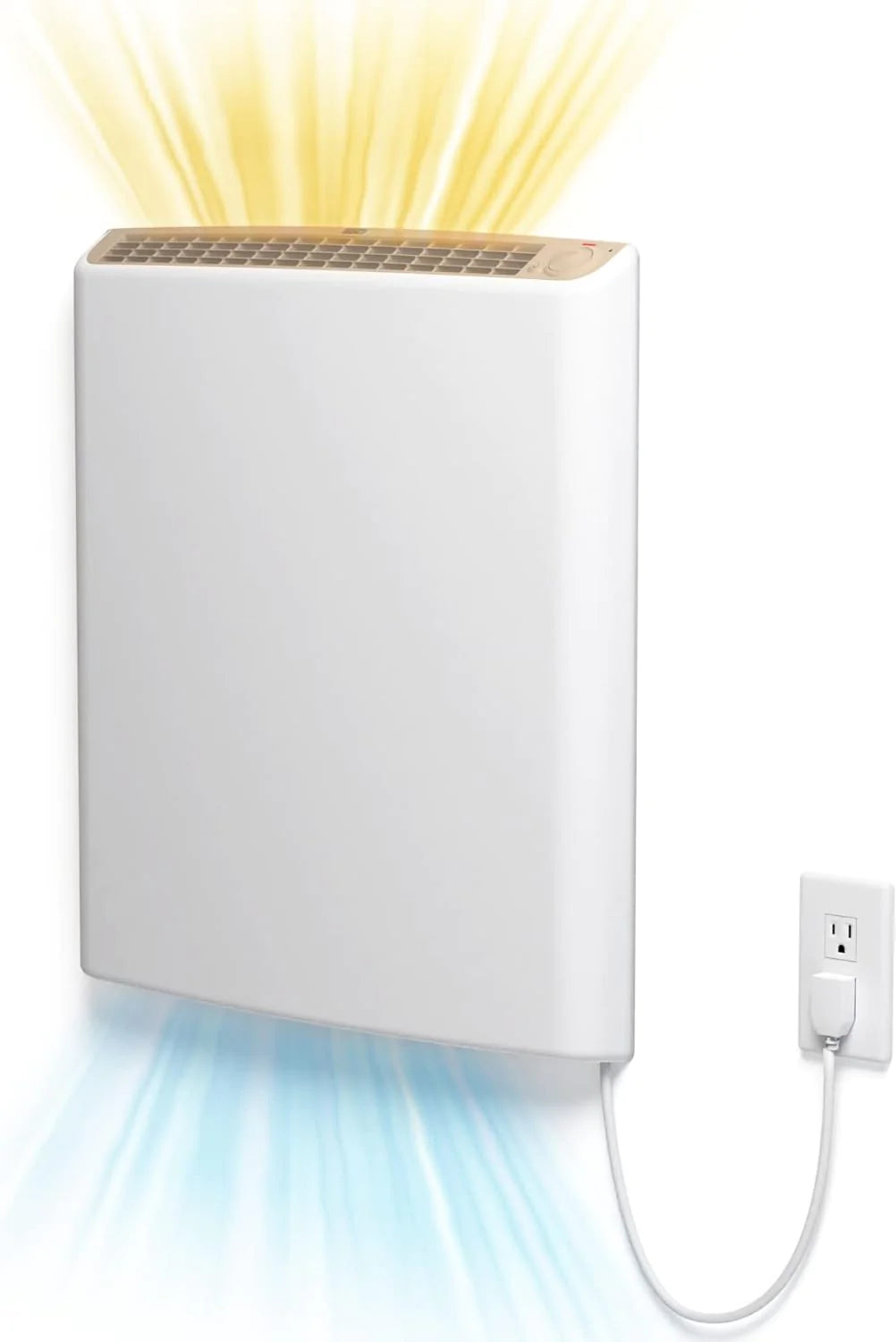 2025 Envi Plug-in Electric Panel Wall Heaters for Indoor Use, Energy Efficient 24/7 Heating w/Safety Sensor Protection