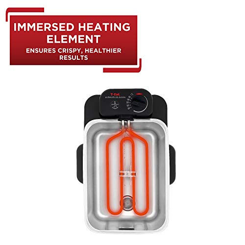 Ultimate Steel Deep Fryer with Basket 3.5 Liter Oil and 2.6 Pound Food Capacity