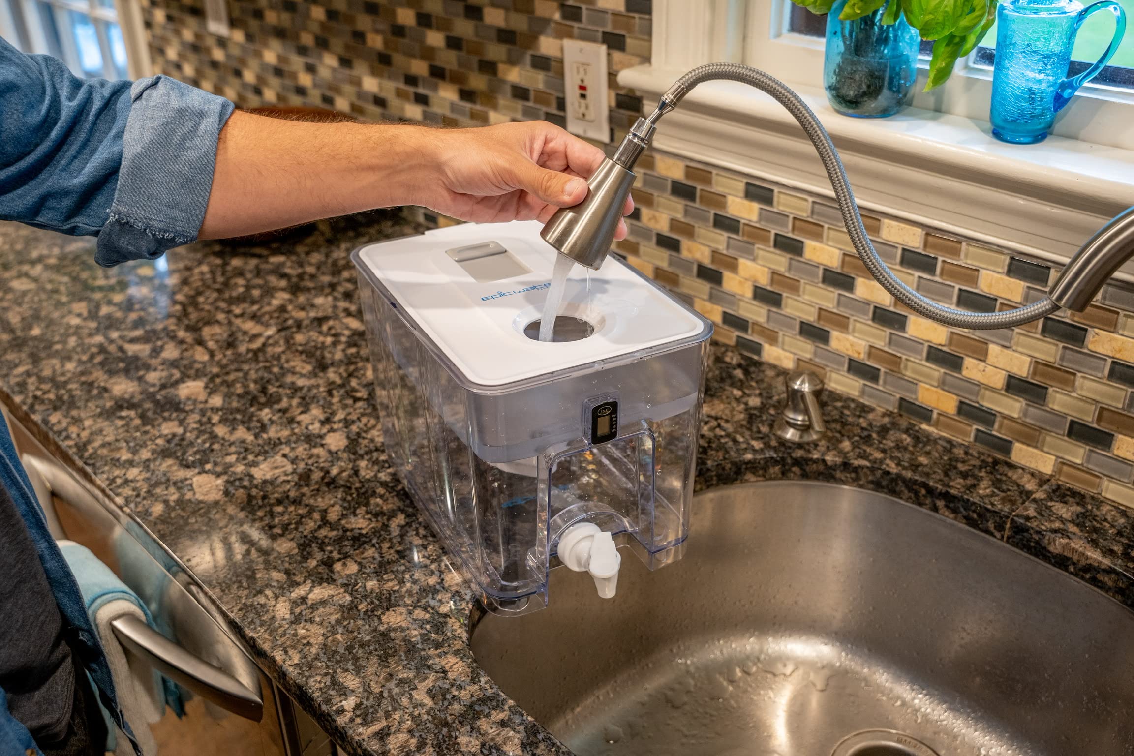 Epic Countertop Water Dispenser Drinking