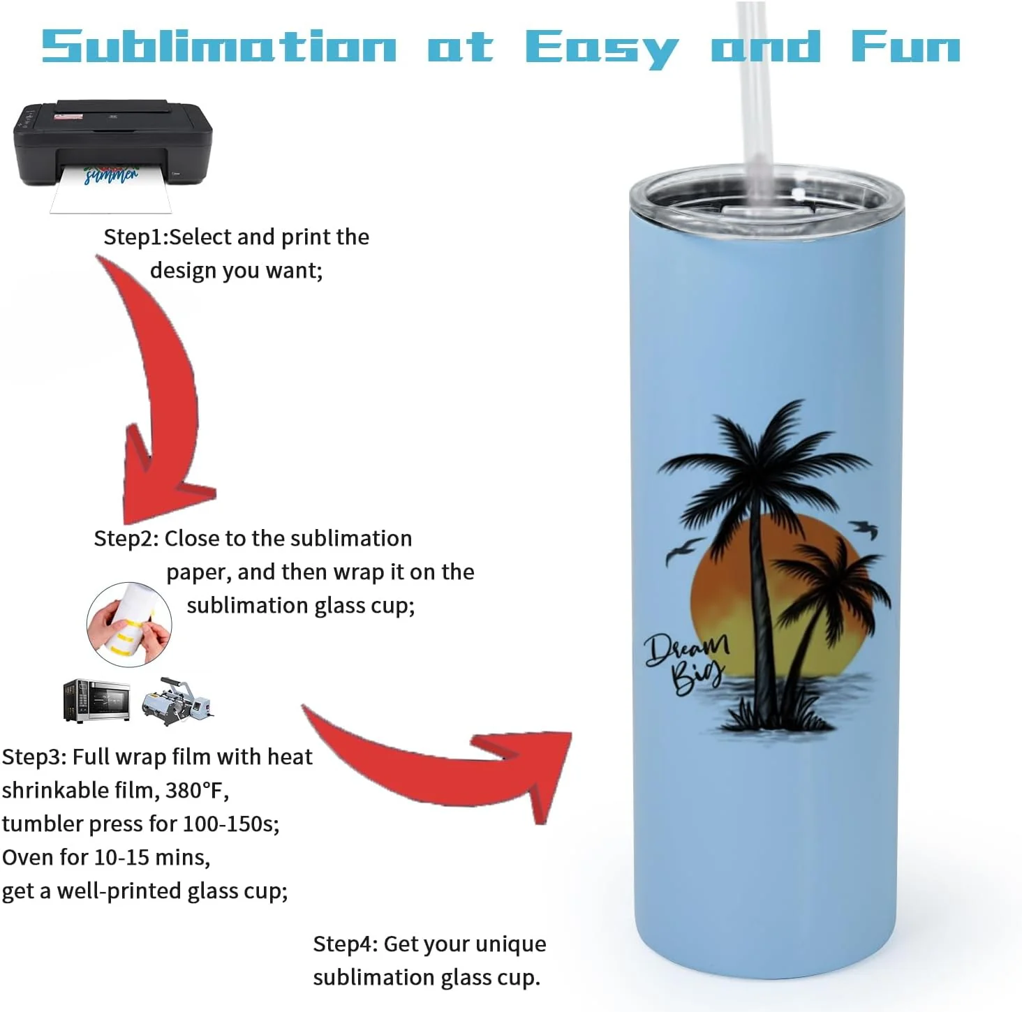 2025 40 oz sublimation glass