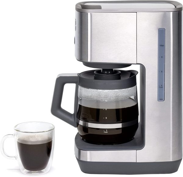 12-Cup Stainless Steel Residential Drip Coffee Maker
