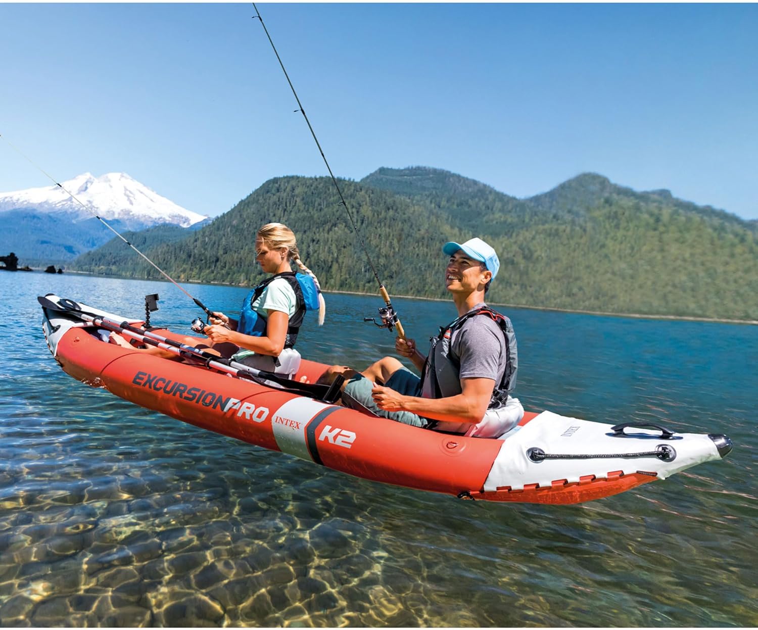 68309Ep Excursion Pro K2 Inflatable Kayak Set