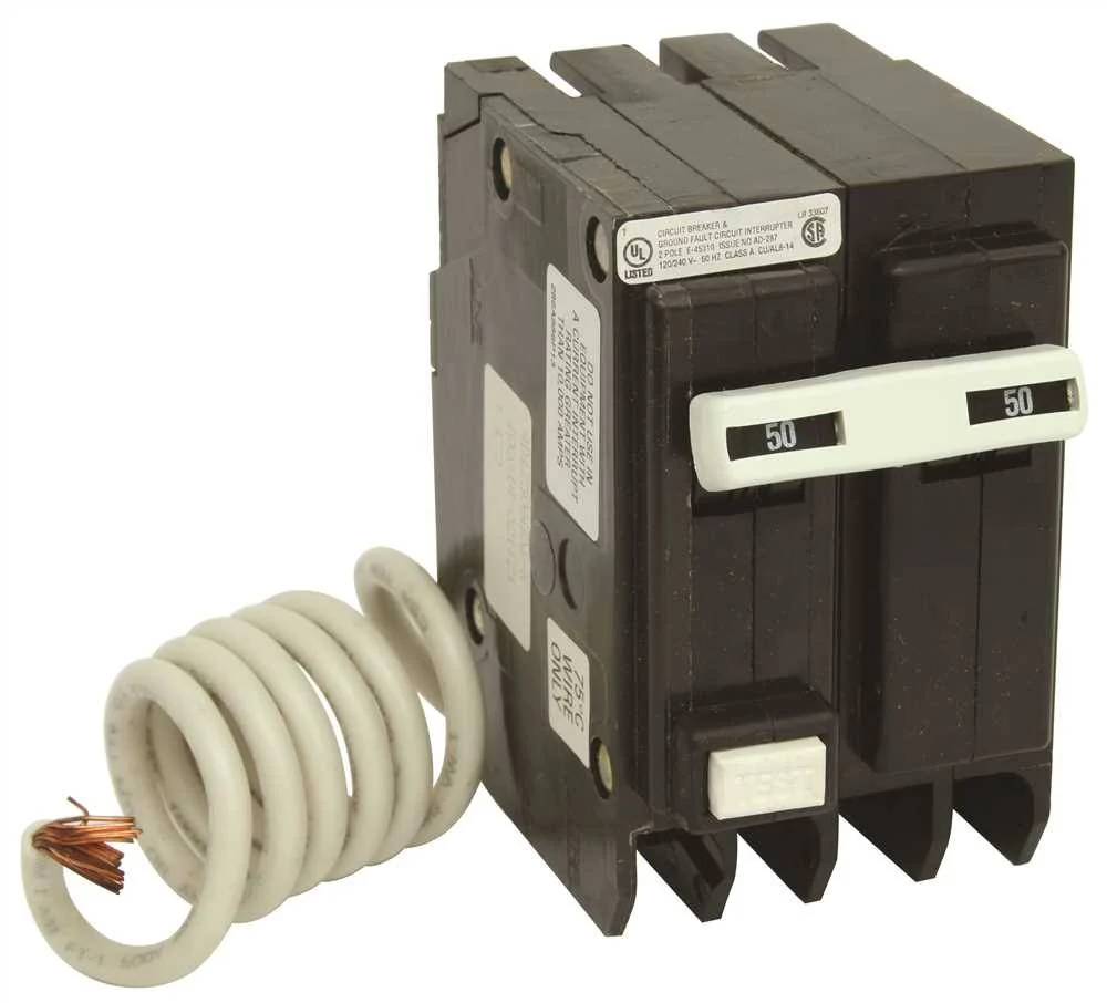 2025 2025 GE Distribution THQL2150GF1 Ground Fault Q-Line Molded Case Circuit Breaker