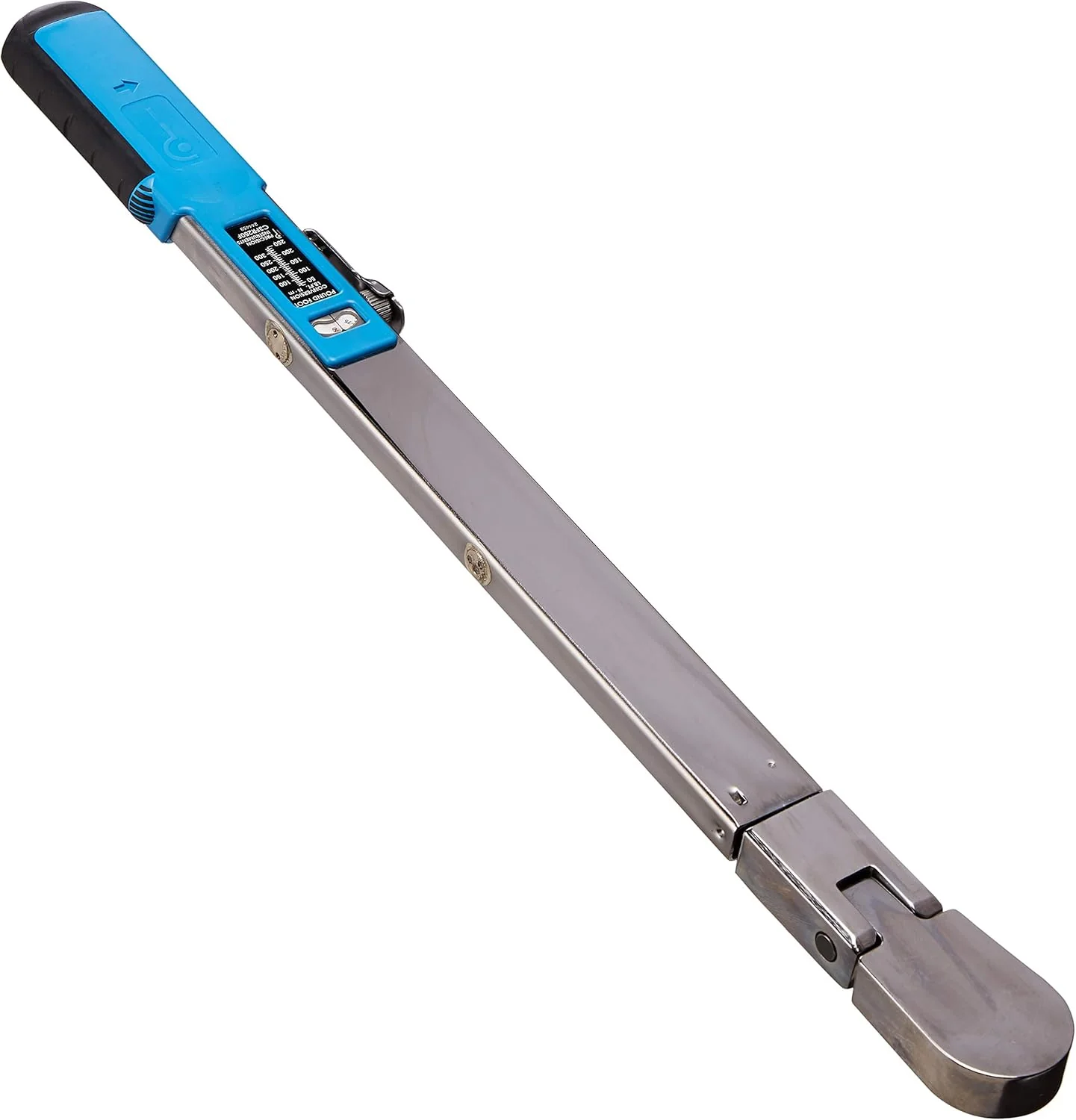 1/2 inch drive split torque wrench, with flexible head