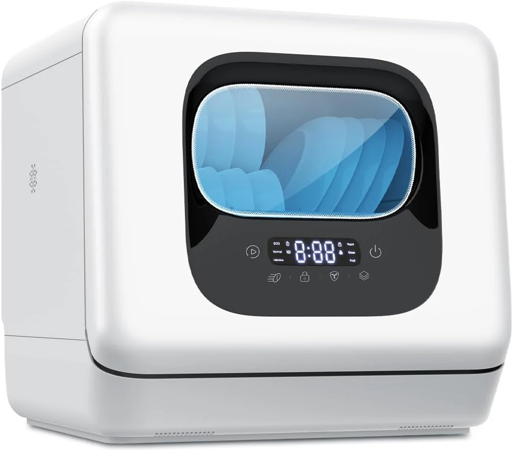 Portable Dishwasher Countertop with 6 Washing modes DW8306