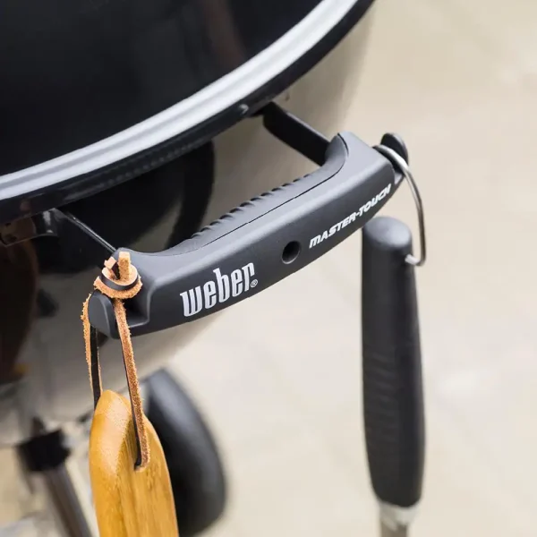 14501001 22 in.  Charcoal Grill in Black with Built-In Thermometer