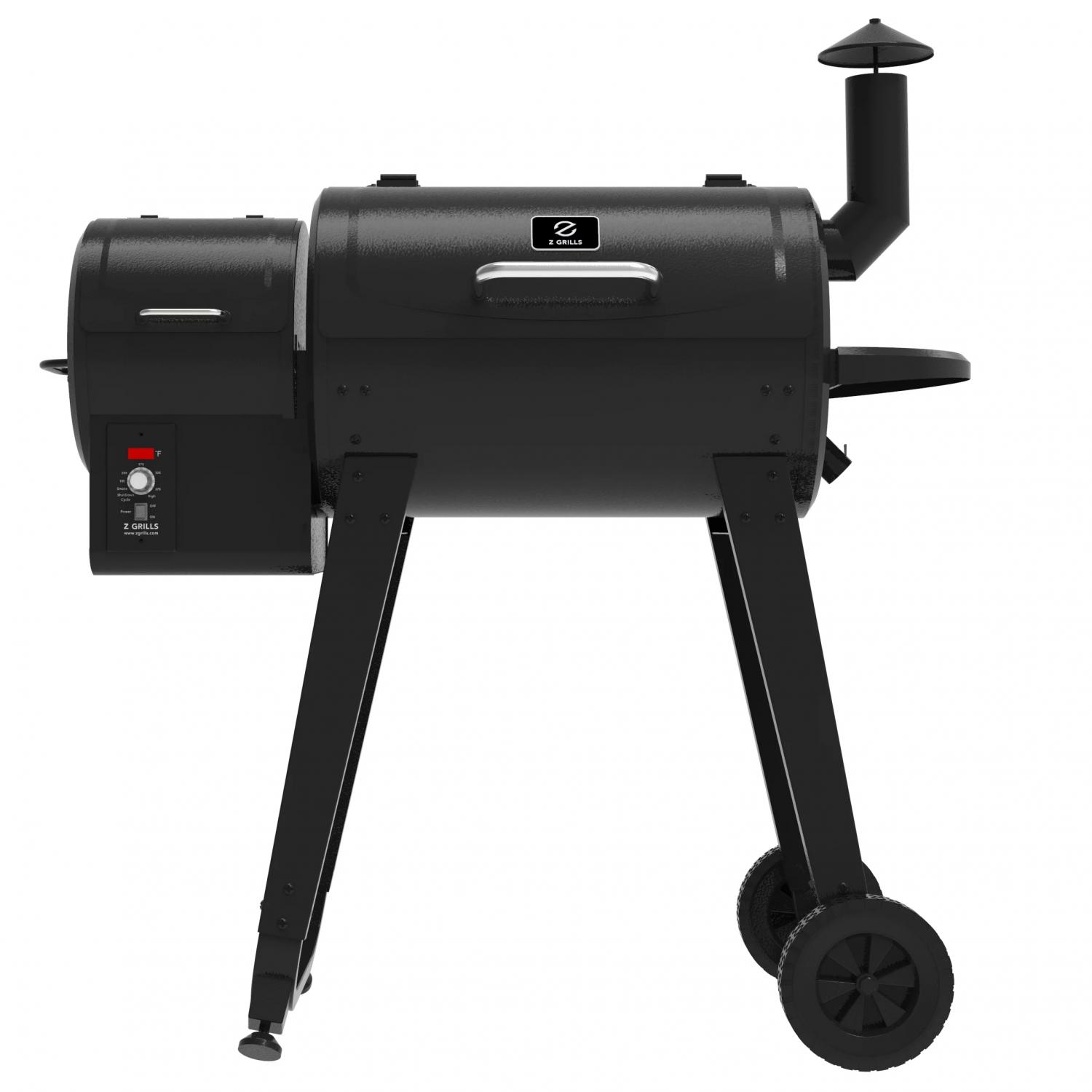 ZPG-450A3 Wood Pellet Grill & Smoker, 8-in-1 BBQ, Black, 2022 Model, Digital Control, 459 sq. in. Cooking Area