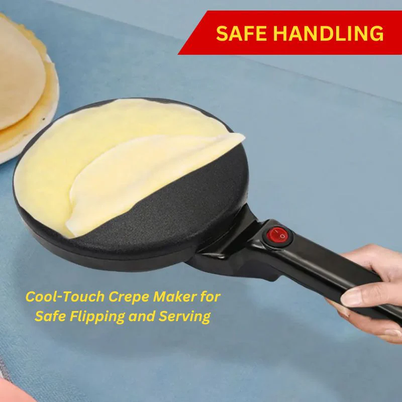 8-Inch Non-Stick Electric Crepe Maker
