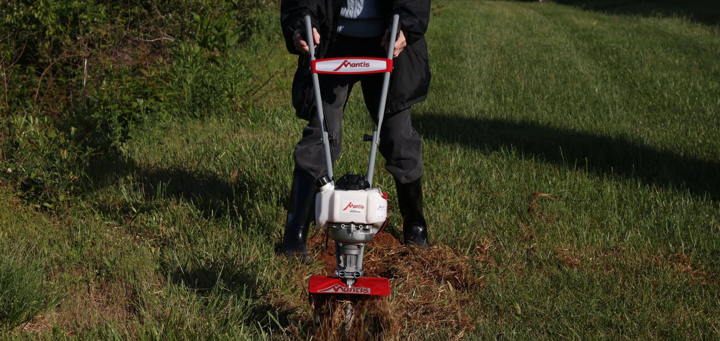 2025 MANTIS 7268 Mini-Tiller/Cultivator 25-cc 9-in Front-Tine Forward-rotating Tiller (CARB)