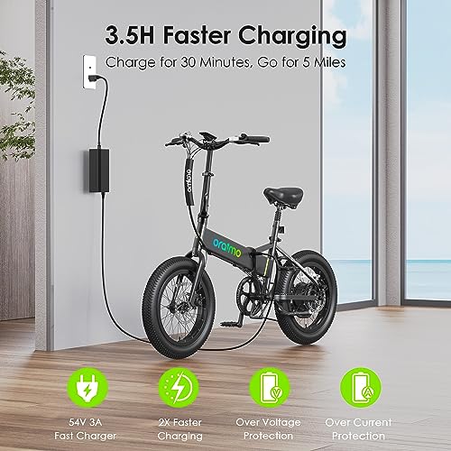 Oraimo 750W-1000W Electric Bike, Up to 45 Miles 557Wh Hidden Li-ion Battery, 7 Speed Gear