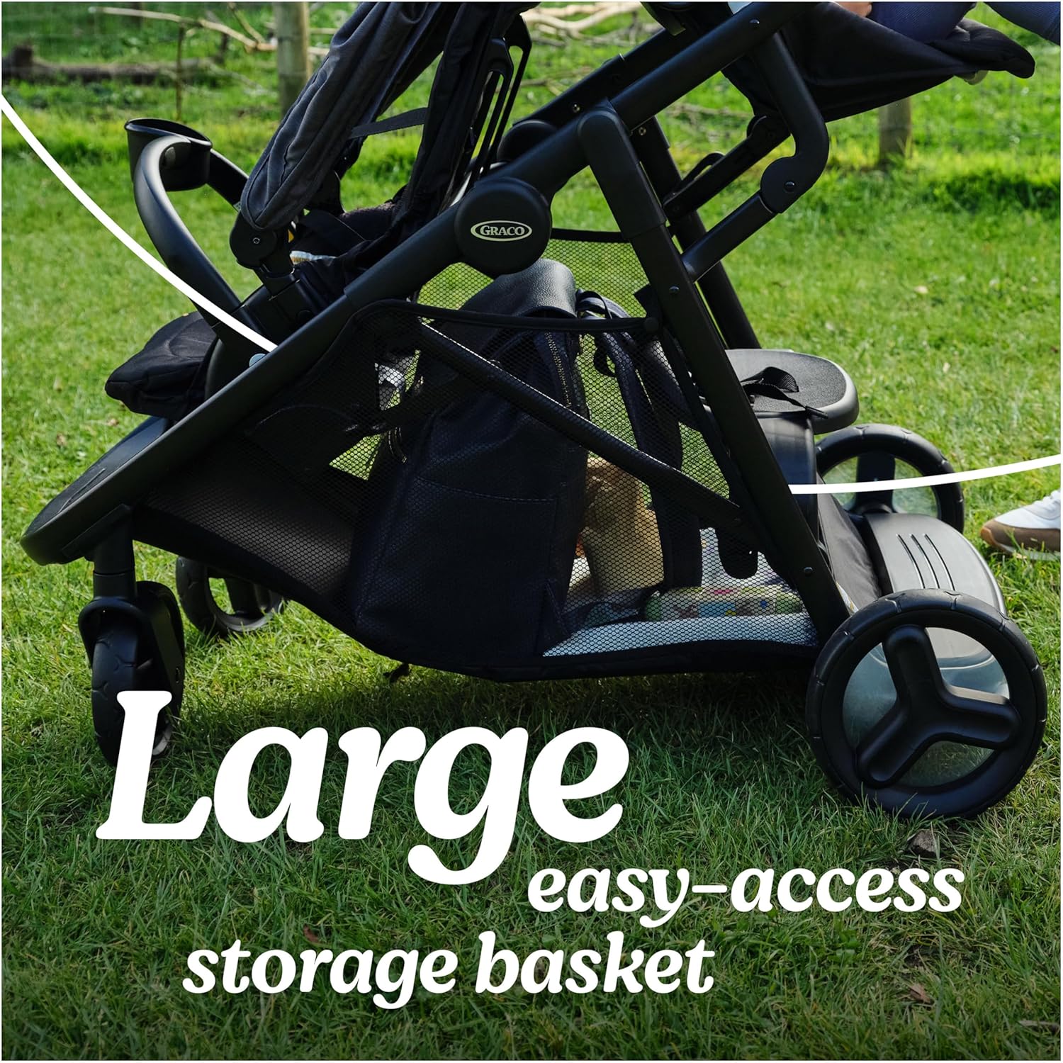 Ready2Grow Lx 2.0 Double Stroller with Bench Seat