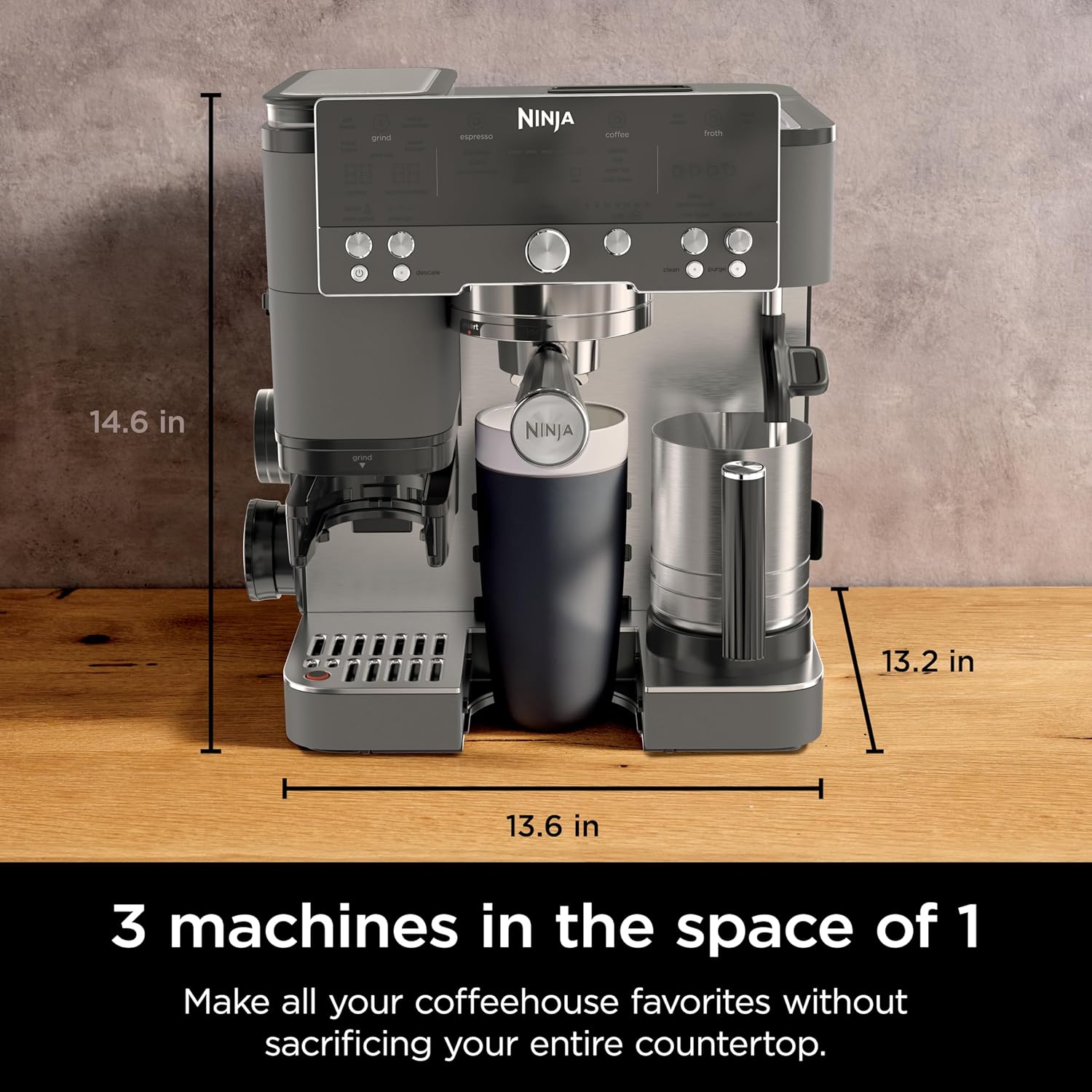 NINJA Espresso Machine & Drip Coffee Maker – Luxe Café ES601