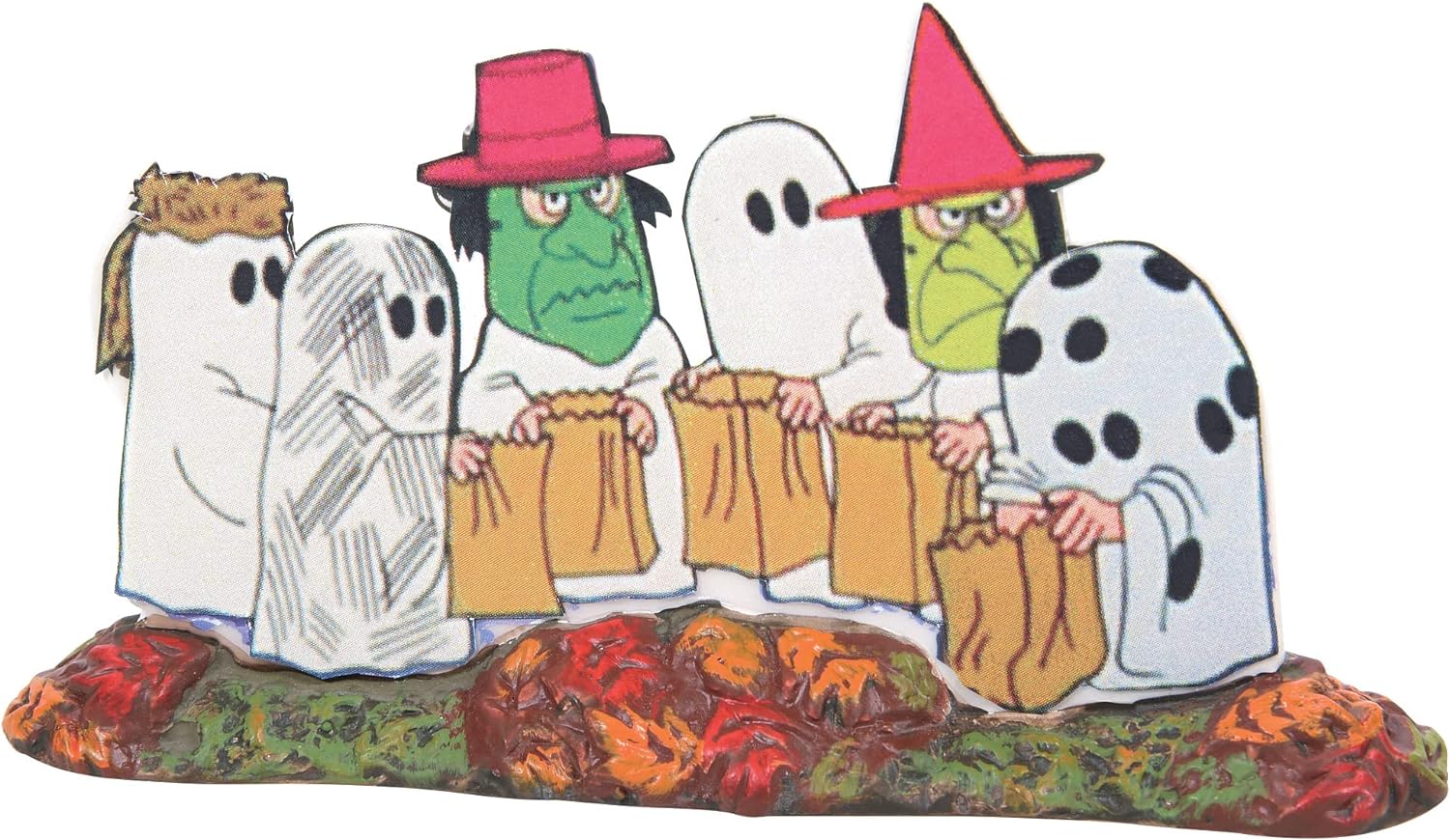 2025 Snow Village Halloween Trick-or-Treat Lane Peanut House