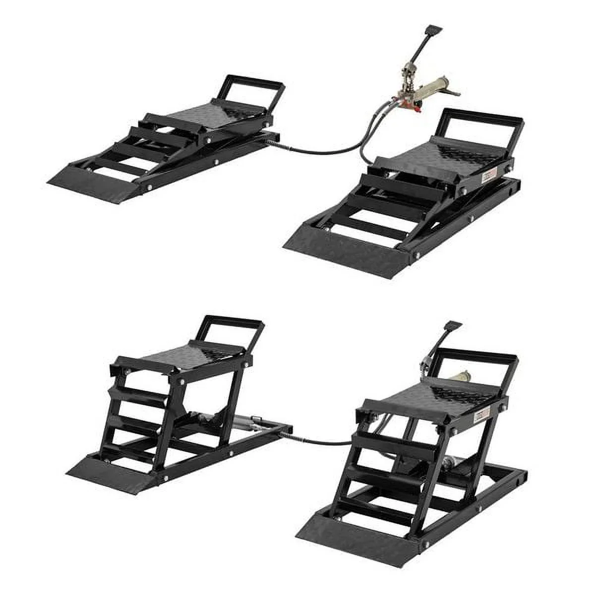 Widow Hydraulic Car Lift with Ramp - 3,000 lb. per pair Capacity