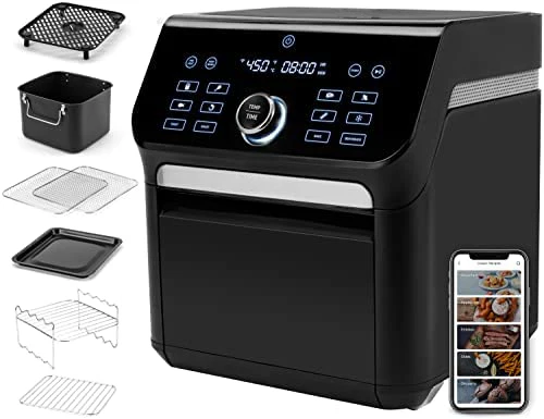 Air Fryer 6.8Qt, Dual Blaze with 360 ThermoIQ Tech
