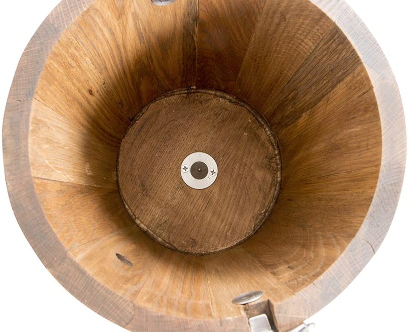 2025 6 qt Country Ice Cream Maker – Classic Wooden Tub – Hand Crank