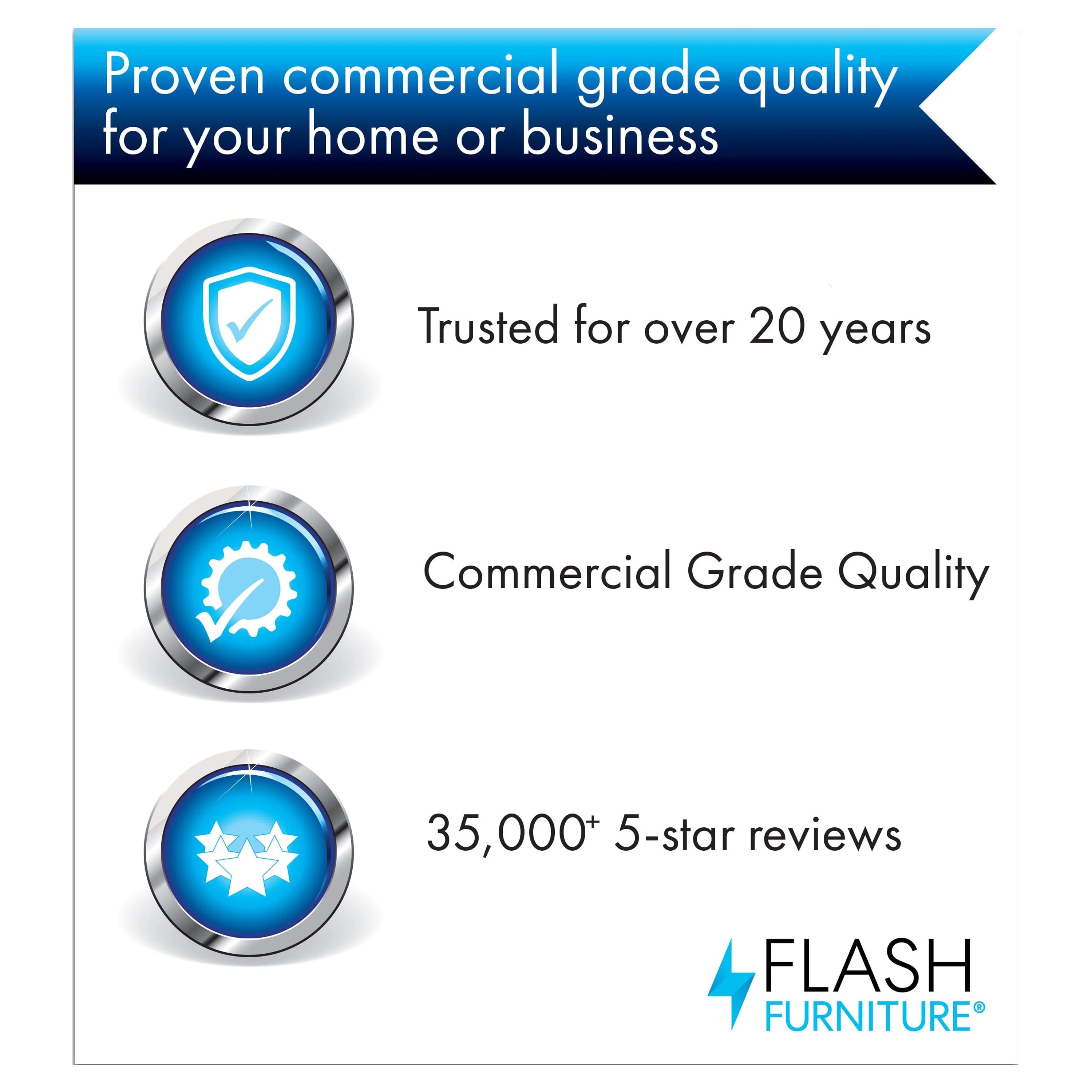 Flash Furniture Laney 29.75” High Transparent Barstool