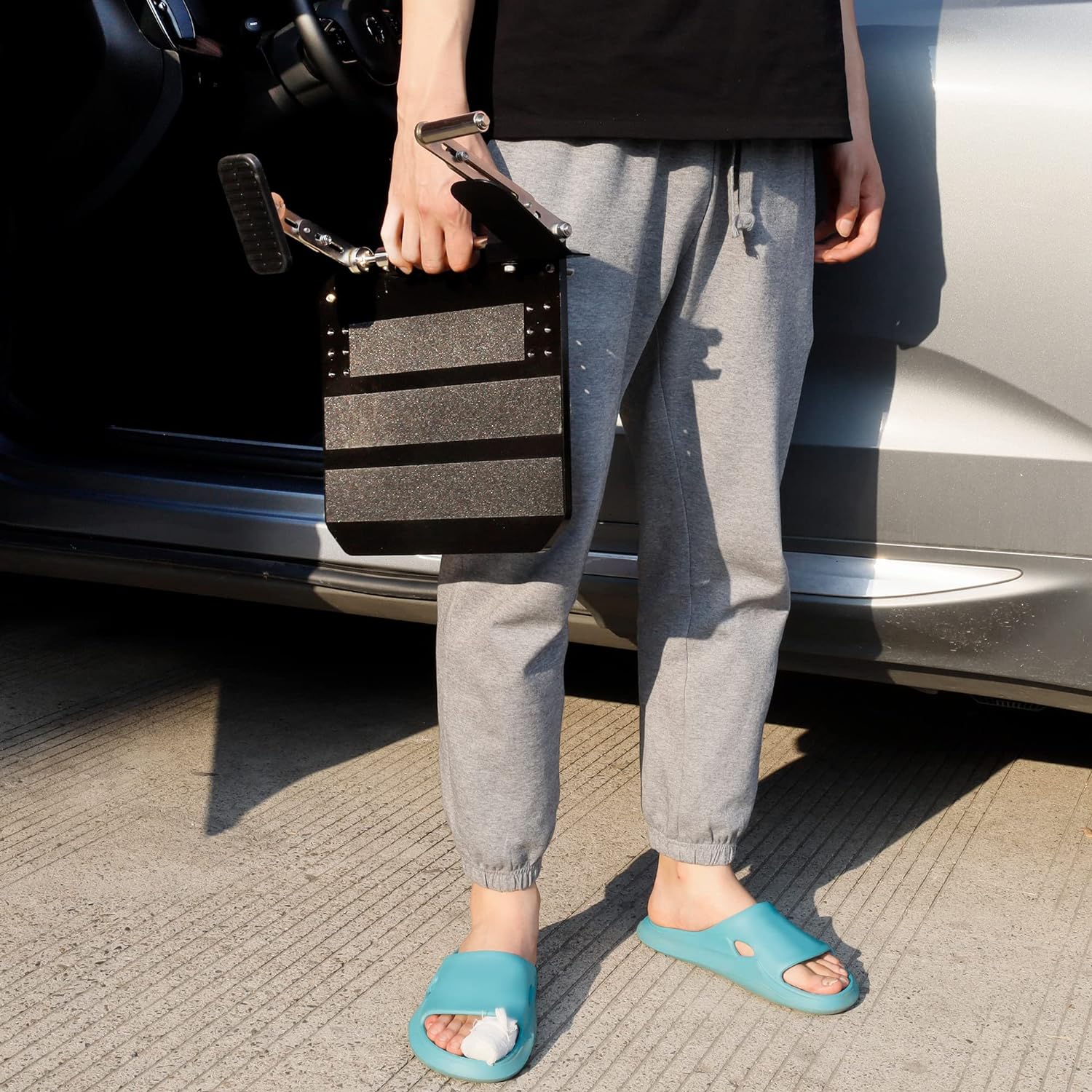 2025 Portable left foot accelerator gas pedal LFGP secures driving aid