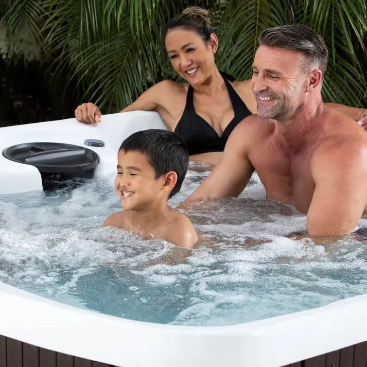 Lifesmart Spas Leganza 6 - Person 90 - Jet Rectangular Hot Tub with Ozonator