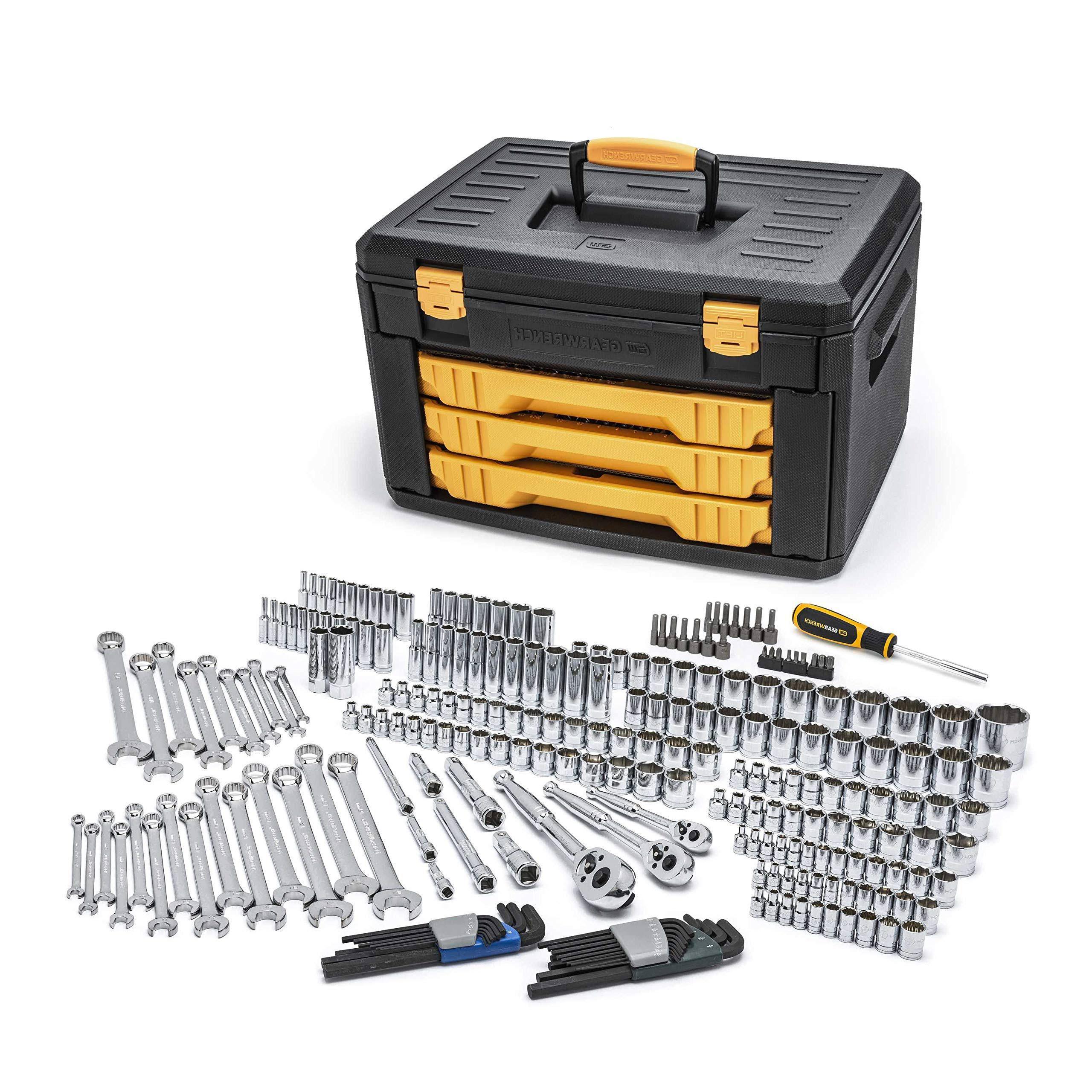 239-Piece SAE/Metric Mechanics Tool Set