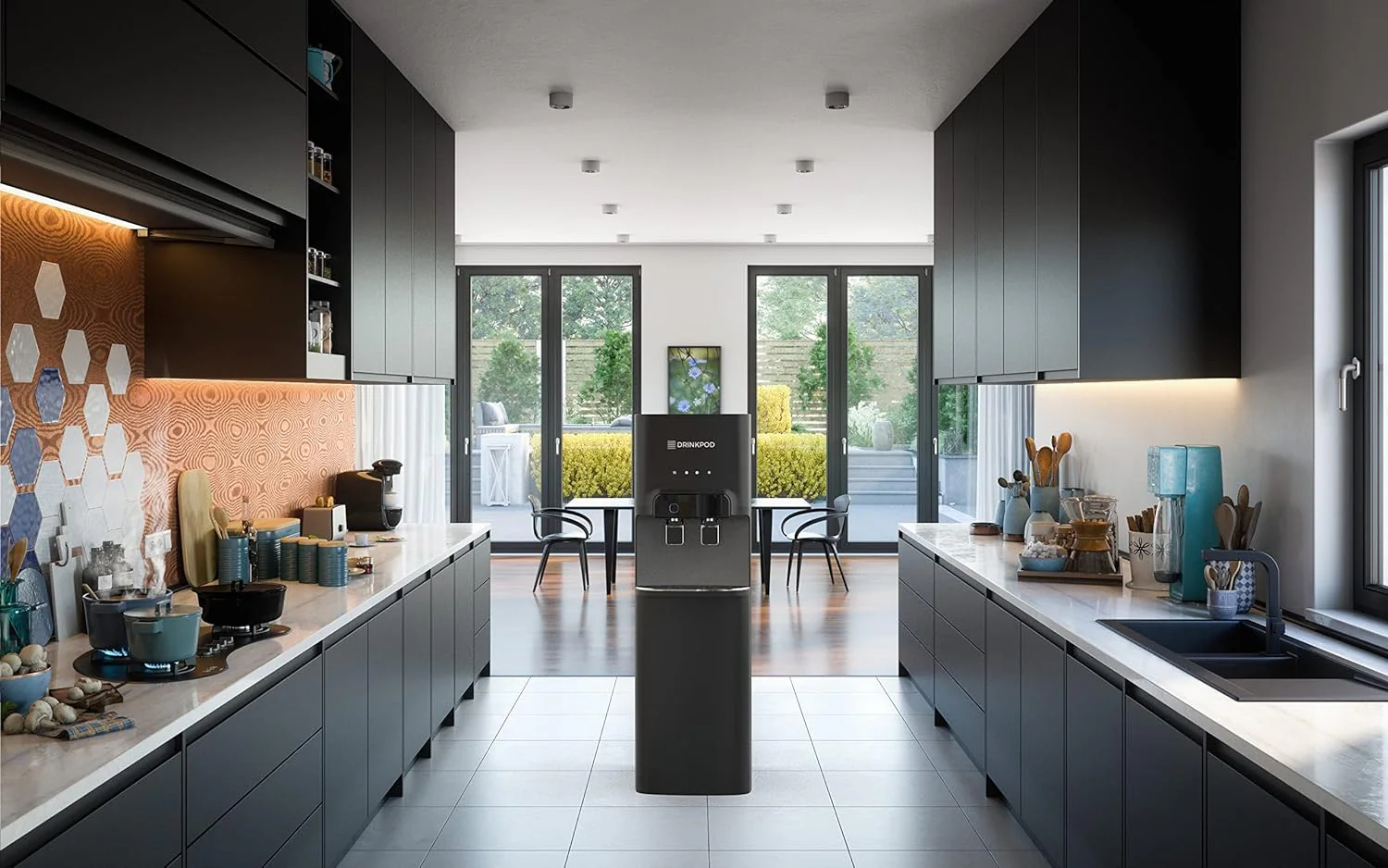 2025 Bottleless Water Cooler Hot and Cold Water Dispenser for Offices & Homes