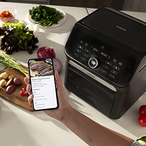 2025 Air Fryer 6.8Qt, Dual Blaze with 360 ThermoIQ Tech