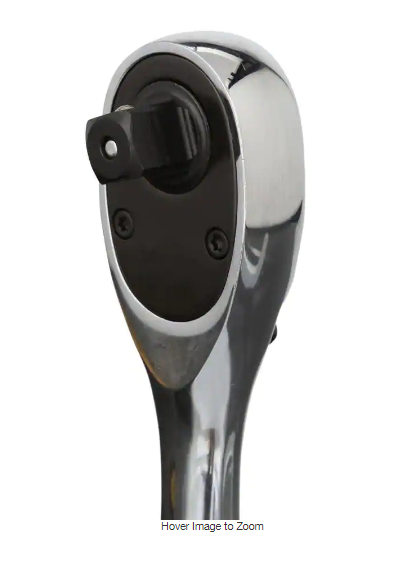 1/4 in., 3/8 in., and 1/2 in. Drive Polished Chrome Mechanics Set (200-Piece)