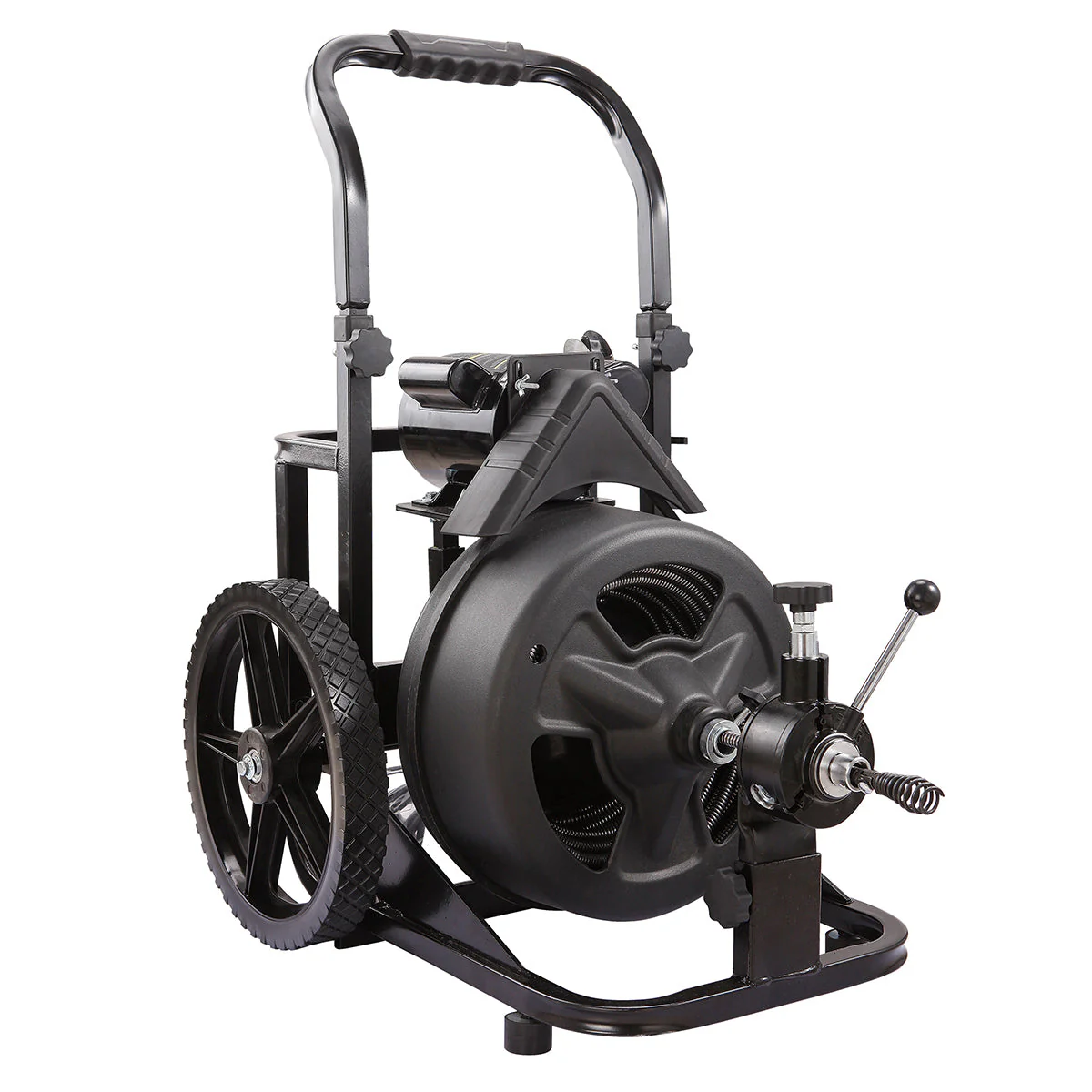 Drain Snake Commercial w/Attachments 100' Electric Sewer