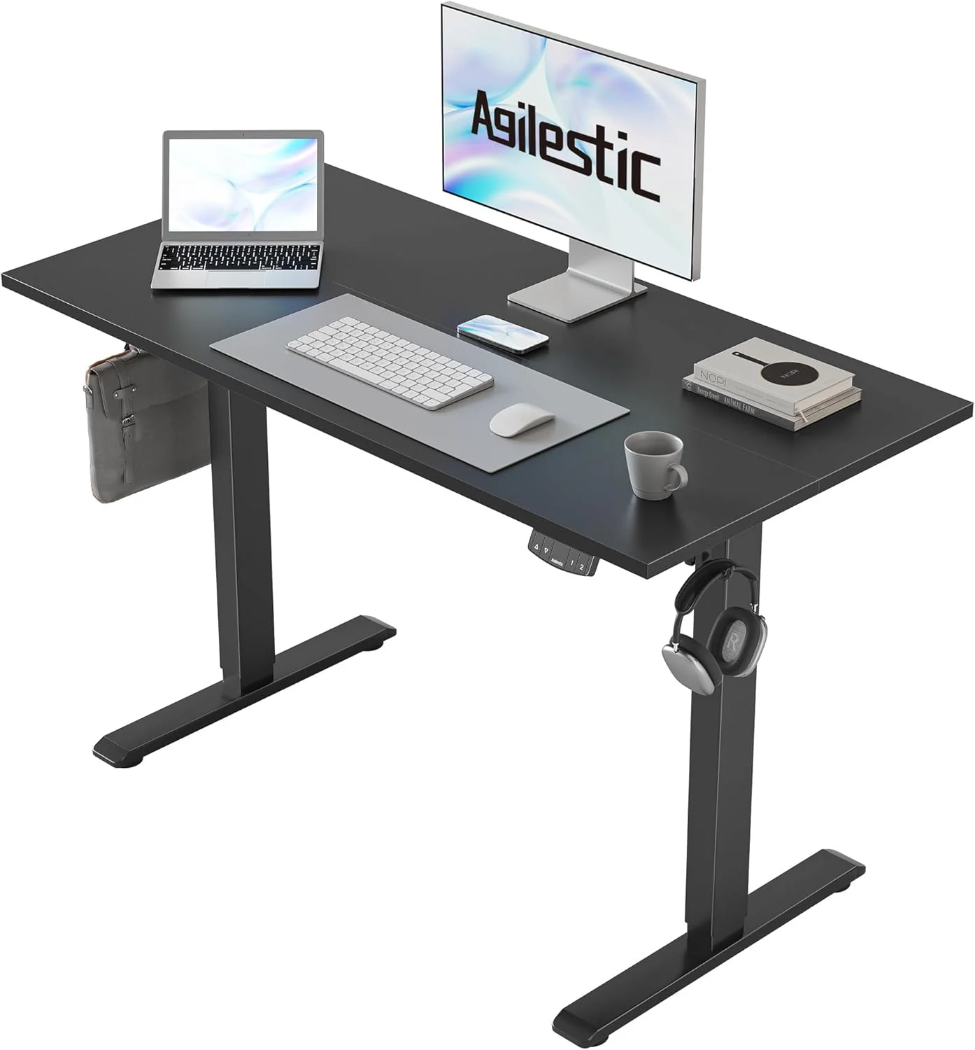 Electric Standing Desk 48 x 24 Inches Height Adjustable Desk