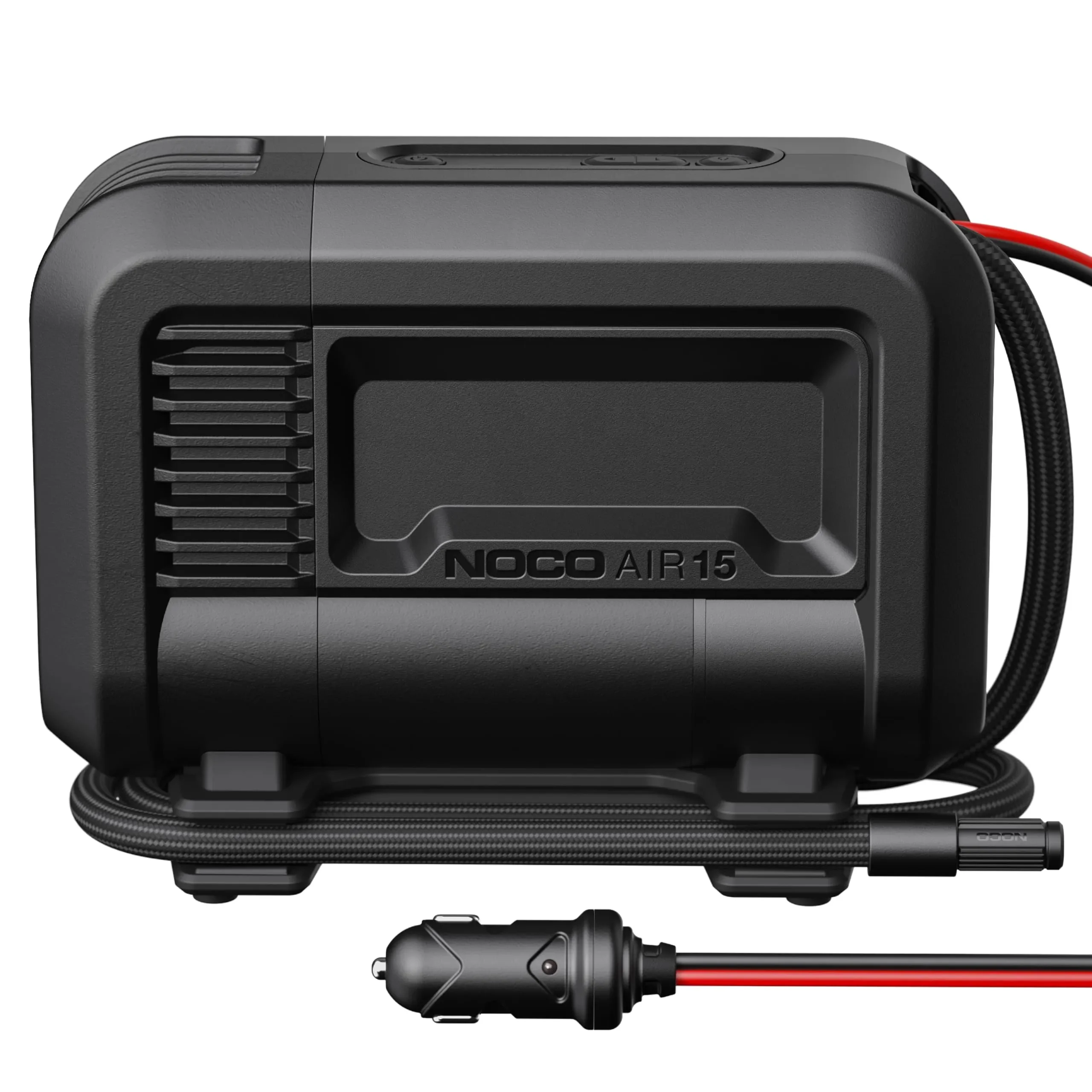 UltraFast 15A Tire Inflator, 12V Portable Air Compressor Pump, Rated at 80 PSI, Inflates Tires from 0-40 PSI in 2.9 Minutes with a Digital Gauge, Smart Pressure and Auto-Shutoff