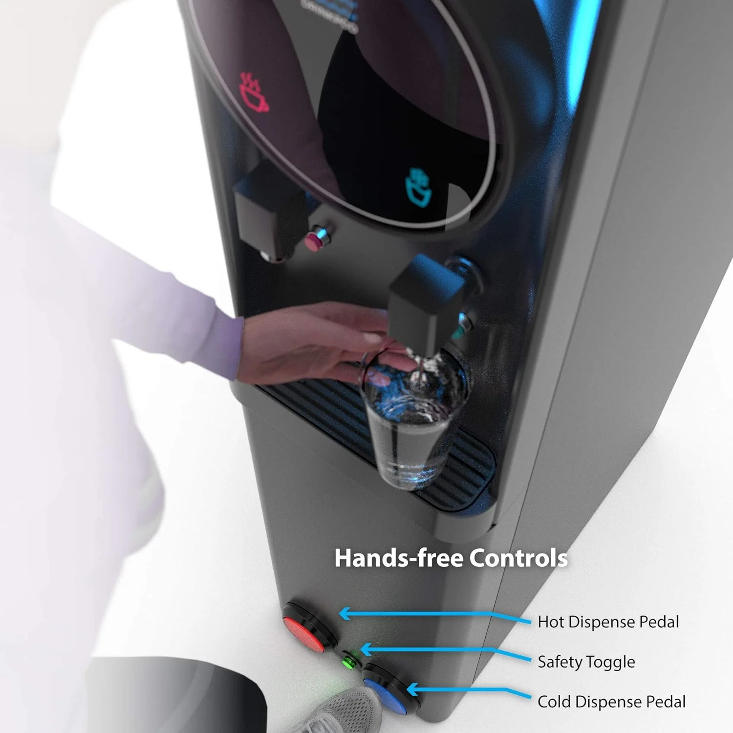 2025 Bottleless Water Cooler Hot and Cold Water Dispenser for Offices & Homes