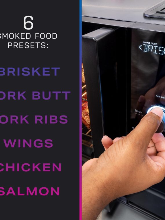 2025 GE Profile – Smart Indoor Smoker – Black