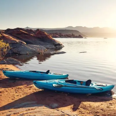 Lifetime Guster 100 Sit-In Kayak (2-Pack) 457