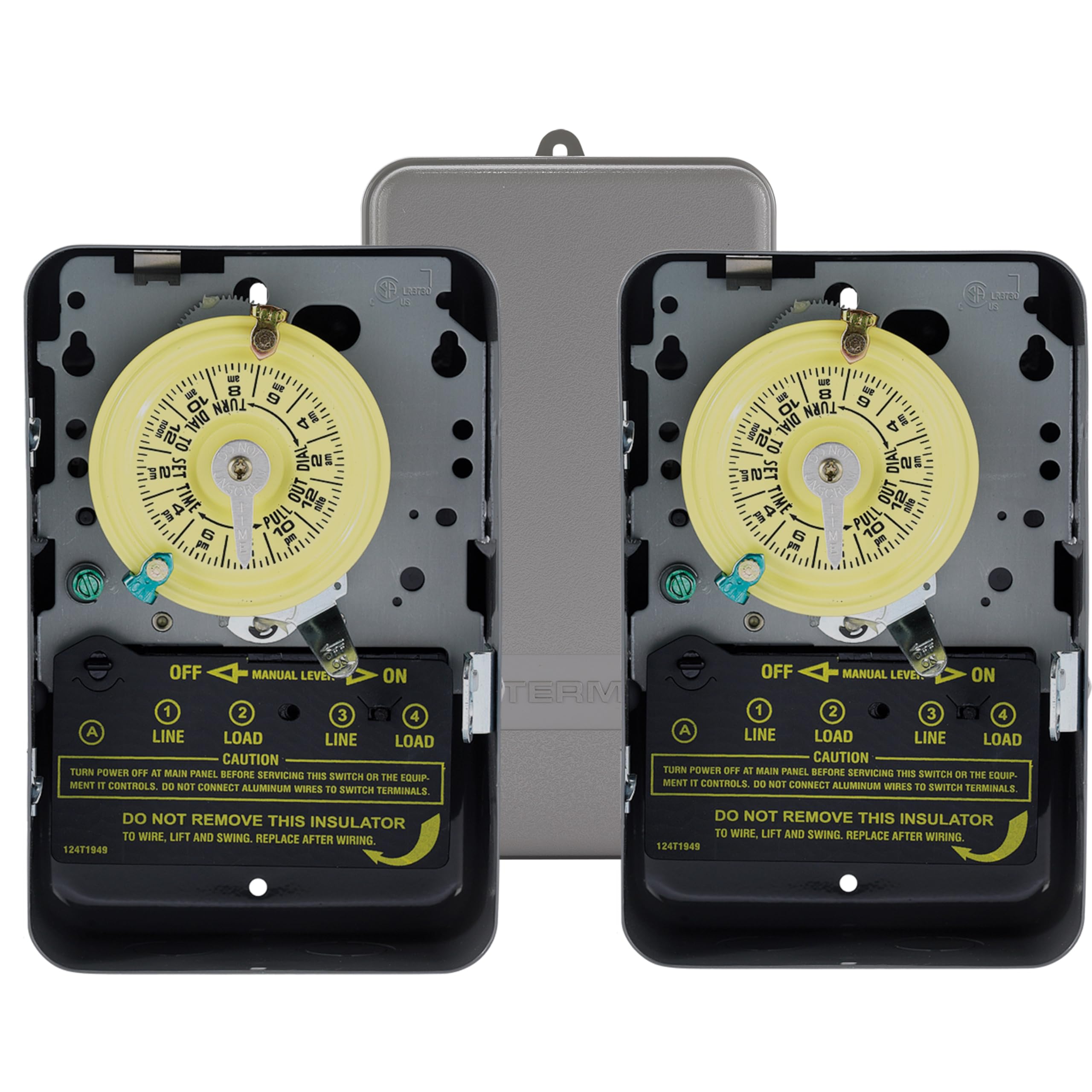 Intermatic T104 Electromechanical Timer Switch - 40A Load Capacity