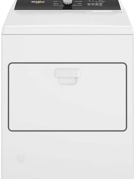 2025 Whirlpool – 7.0 Cu. Ft. Gas Dryer with Moisture Sensing – White