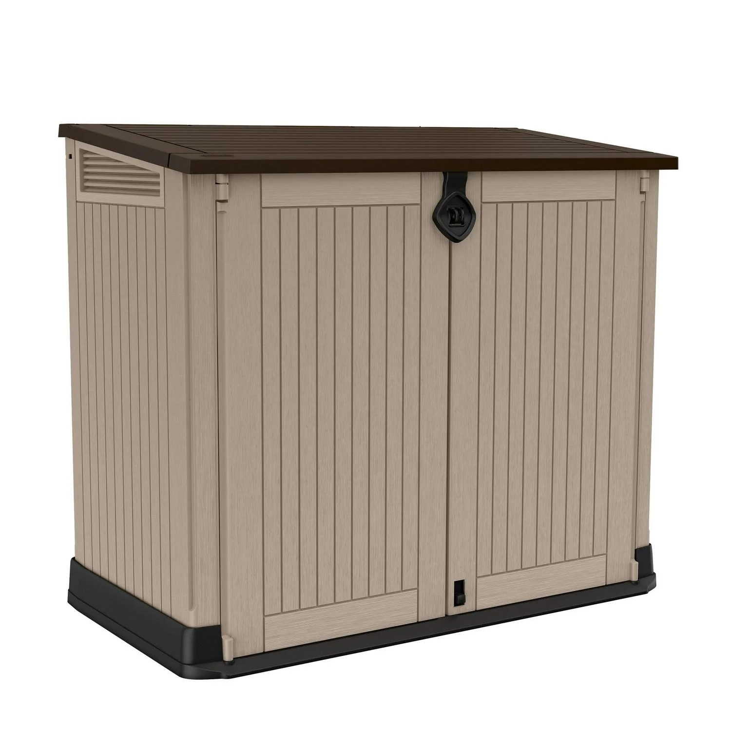 2025 Keter Store-It-Out Midi 30-Cu Ft All-Weather Resin Storage Shed, Beige