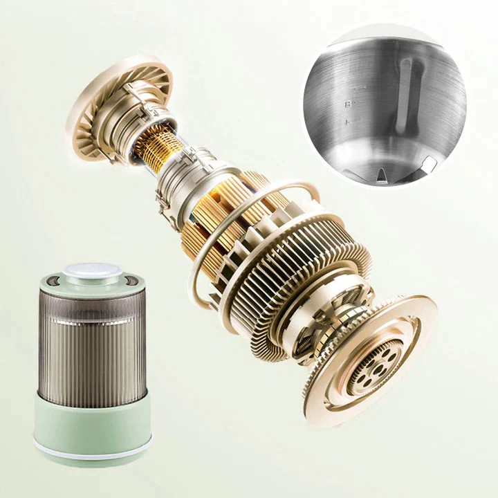 Multifunctional two-tier flour mill