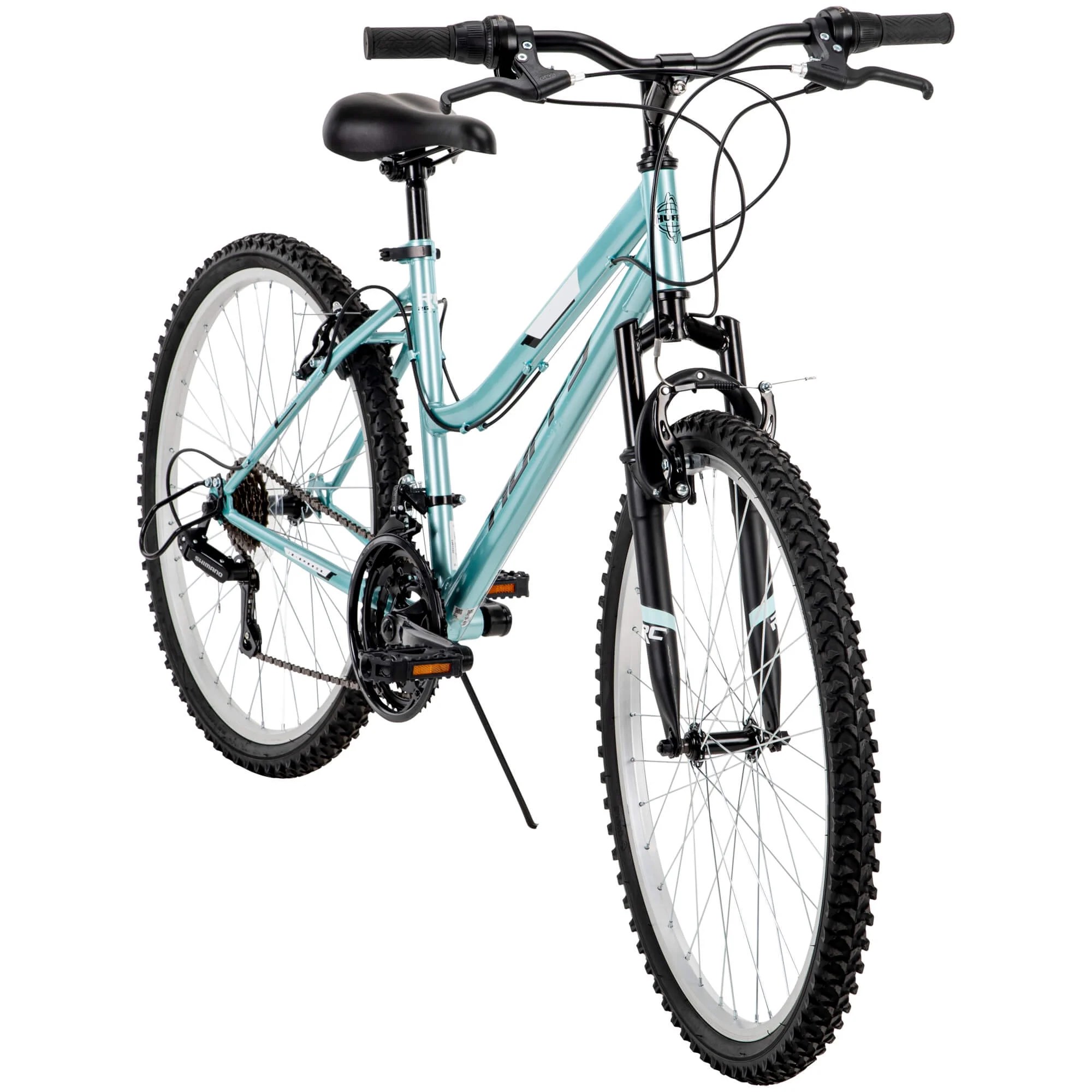 Huffy 26′′ Rock Creek Mountain Bike, Fits Riders 5’0′′+, Mint, Adult, Women’s